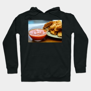 Chicken crisps with sauce Hoodie